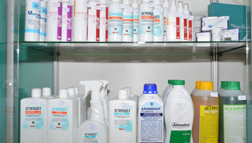 Study of the market for disinfectants and detergents for healthcare, agriculture and food industry.