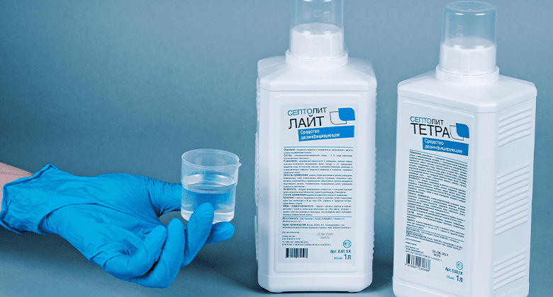 Study of the antiseptic market and concentrated disinfectants
