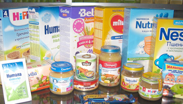Marketing research of Russian companies (manufacturers) working in the field of food products for children
