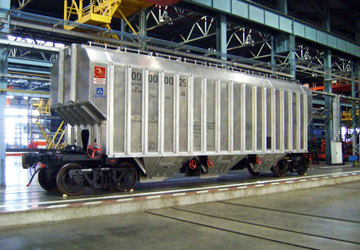 Prospects for the Russian railway engineering in terms of the use of cars with aluminum structures